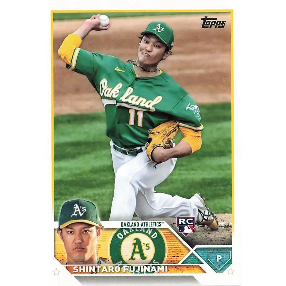 2023 Topps Shintaro Fujinami RC #561 Oakland Athletics
